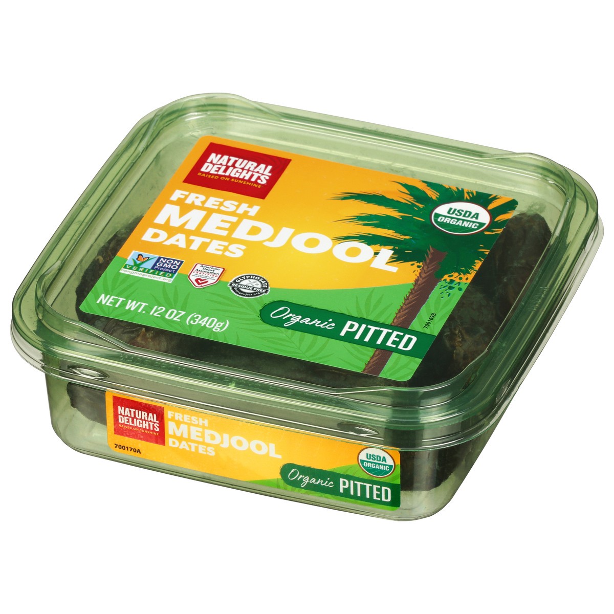 slide 4 of 13, Bard Valley Dates Pitted Organic - 12 Oz, 12 oz