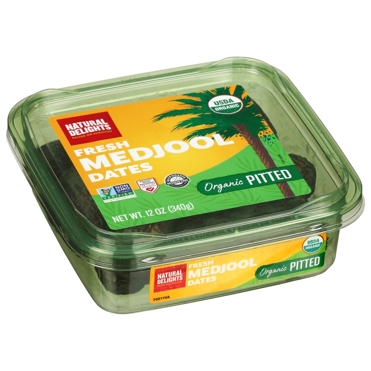 slide 11 of 13, Bard Valley Organic Dates Pitted - 12 Oz, 12 oz