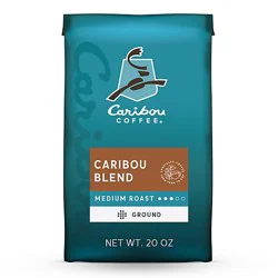 Caribou Coffee Caribou Blend Medium Roast Ground Coffee Bag - 20 Oz