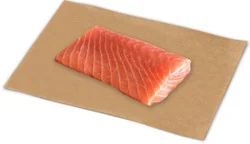 Service Case Fresh Organic Salmon Fillet - 1.25 Lb