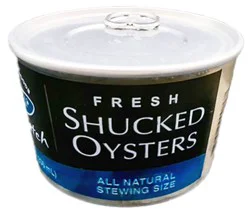 Oysters 8 Ounce Shucked - Each