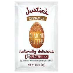 Justins Almond Butter Cinnamon - 1.15 Oz