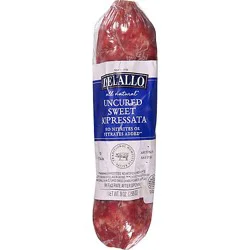 Delallo Sweet Sopressata - 9 Oz