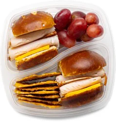 Readymeals Turkey & Cheese Pretzel Slider Duo - Each