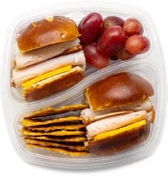 Readymeals Turkey & Cheese Pretzel Slider Duo - Each