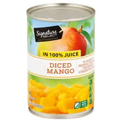 Signature Select Mango Diced In Juice - 15 Oz