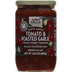 Sacia Tomatos Cherry Rstd Garlc - 24 Oz