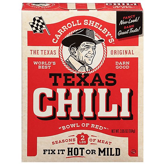 slide 1 of 1, Carroll Shelbys Chili Kit - 3.65 Oz, 3.65 oz