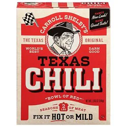 Carroll Shelbys Chili Kit - 3.65 Oz