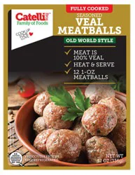 Catelli Veal Meatball - 12 Oz