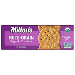 Milton's Craft Bakers Multi-Grain Organic Gourmet Crackers - 6 Oz