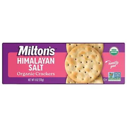 Milton's Craft Bakers Himalayan Salt Organic Gourmet Crackers - 6 Oz