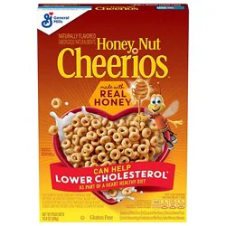 Cheerios Honey Nut Sweetened Whole Grain Oat Cereal - 10.8 Oz