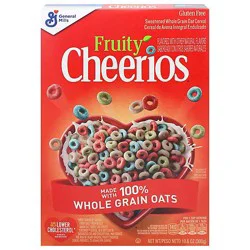 Cheerios Cereal Whole Grain Oats Fruity Box - 10.6 Oz