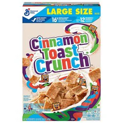 Cinnamon Toast Crunch Cereal Large Size - 16.8 Oz