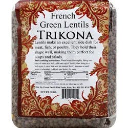 Trikona Bean French Green Lentils - 20 Oz
