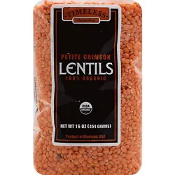 Timeless Petite Crimson Lentils - 16 Oz