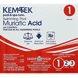 Kem Tek Trichloro S Trazinetrione Liquid - Half Gallon