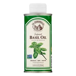 La Tourangelle Oil Basil French Infused Bottle - 8.45 Fl. Oz.