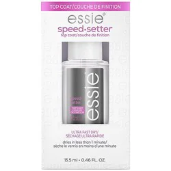 Essie Nail Care Vegan Clear Top Coat Quick Dry Speed Setter - 0.46 Fl. Oz.