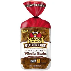 Canyon Bakehouse Hertiage Style Whole Grain Gluten Free Bread Large-Sliced Frozen - 24 Oz