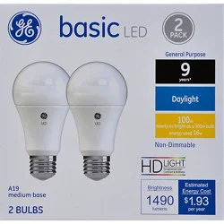 Ge 100w Eq Basic Day - 2 Count