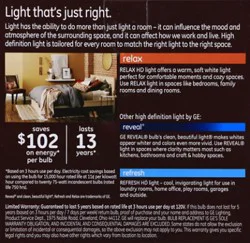 Ge 75w Eq Hd Relax - 2 Count