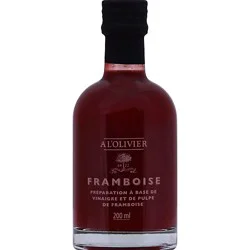 A Lolivier Fruit Pulp Vinegar Framboise Bottle - 6.76 Oz