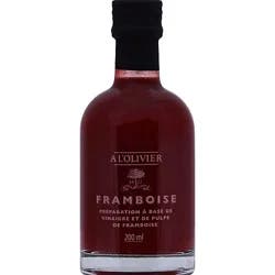 A Lolivier Fruit Pulp Vinegar Framboise Bottle - 6.76 Oz