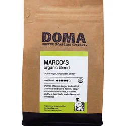 Doma Coffee Roasting Company Marcos Organic Blend Coffee - 12 Oz