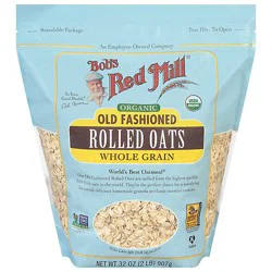 Bob's Red Mill Organic Old Fashioned Rolled Oats - 32 Oz