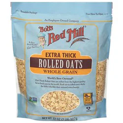 Bob's Red Mill Extra Thick Whole Grain Rolled Oats - 32 Oz