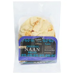 Signature Select Original Mini Naan 4 Count