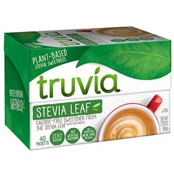 Truvia Calorie Free Sweetener From The Stevia Leaf 40 Packets Box - 2.82 Oz