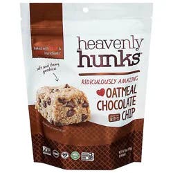 E&c's Heavenly Hunks Oatmeal Chocolate Chip Bites - 6 Oz