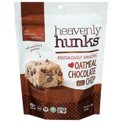 E&c's Heavenly Hunks Oatmeal Chocolate Chip Bites - 6 Oz