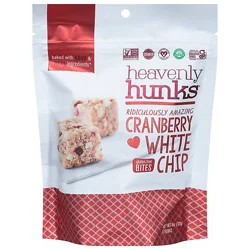 E&c's Heavenly Hunks Cranberry White Chip Bites - 6 Oz