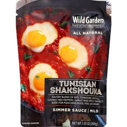 Wild Garden Sauce Simmer Tunisian Shakshouka Mild - 7.05 Oz