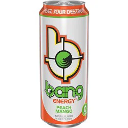 Bang Energy Peach Mango - 16 Fl. Oz.