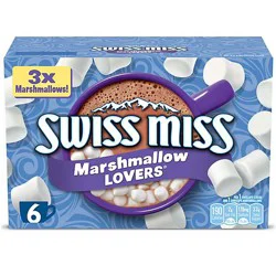 Swiss Miss Marshmallow Lovers Hot Cocoa Mix - 6-1.38 Oz