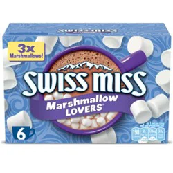 Swiss Miss Marshmallow Lovers Hot Cocoa Mix - 6-1.38 Oz