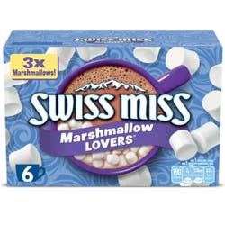 Swiss Miss Marshmallow Lovers Hot Cocoa Mix - 6-1.38 Oz