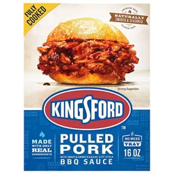 Kingsford Fully Cooked Pulled Pork Sweet Hickory - 1 Lb