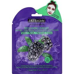 Feeling Beautiful Deep Clearing Tea Tree Blackberry Sheet Mask - .84 Fl. Oz.