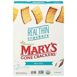 Marys Gone Crackers Crackers Th Sea Slt Gf Or - 5 Oz