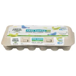 Open Nature Eggs Brown Free Range Large - 18 Count