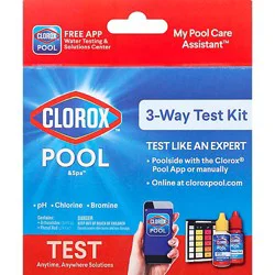 Clorox Pool & Spa Test Kit 3 Way Box - Each