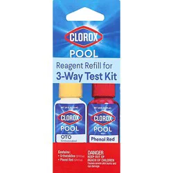 Clorox Pool & Spa Reagent Refill For 3 Way Test Kit Box - Each