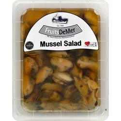 Fruits De Mer Marinated Seafood Mussels With Garlic Tub - 7 Oz