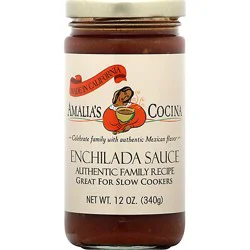 Amalias Cocina Sauce Enchilada - 12 Oz